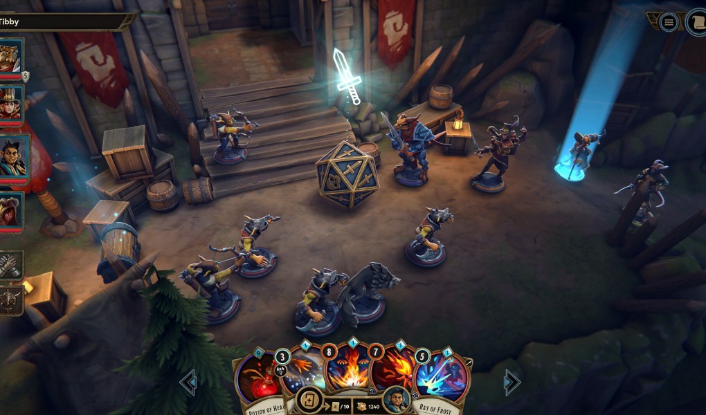 Tactical gameplay scene from Demeo x Dungeons & Dragons: Battlemarked