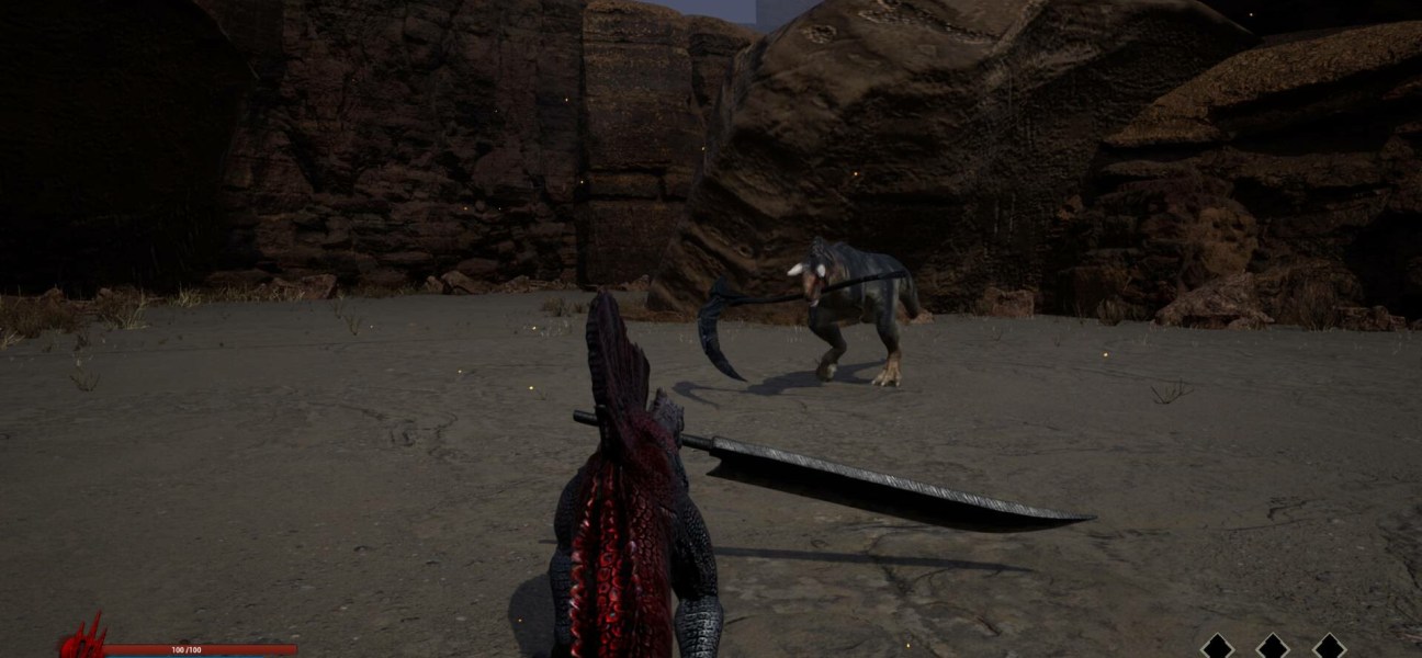 Dinoblade gameplay screenshot 5
