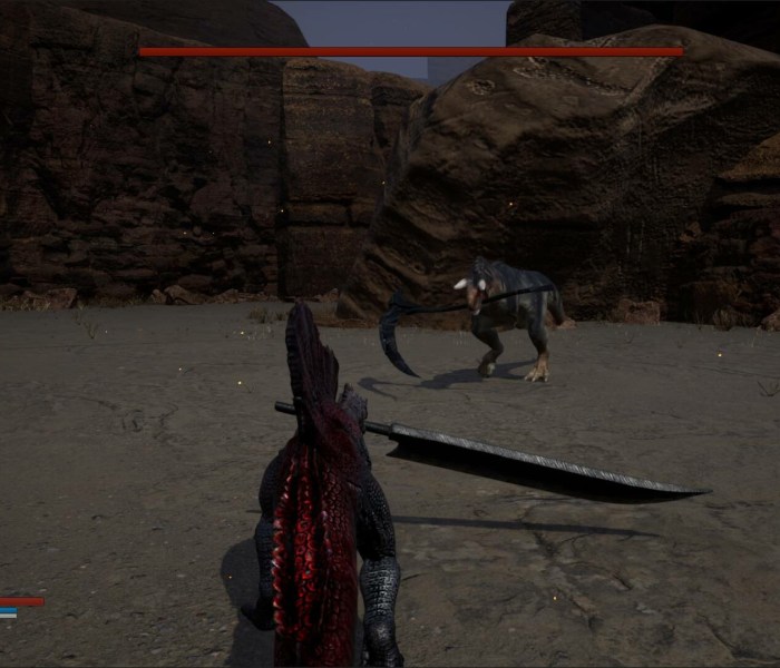 Dinoblade gameplay screenshot 5