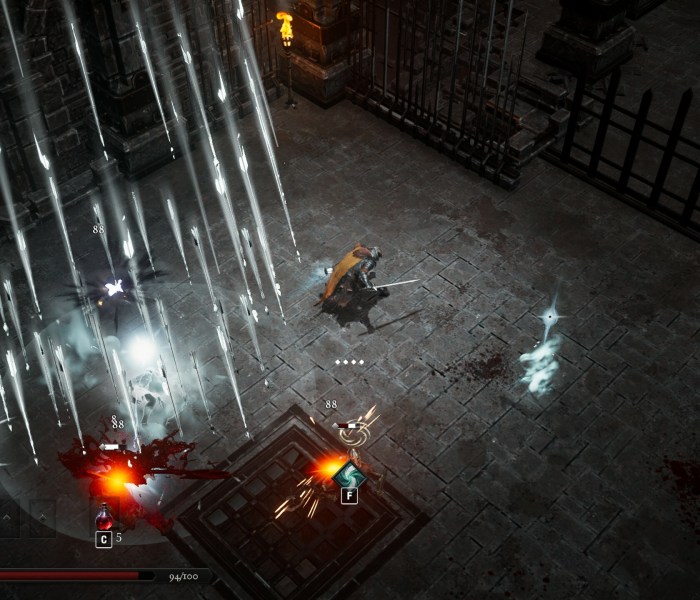 Action-packed scene from Netherworld Covenant showcasing tactical combat and dark fantasy elements.