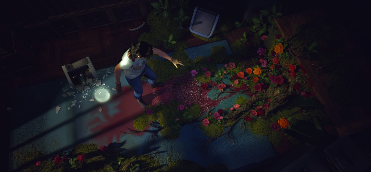 The Florist sounds like a lovely, cosy game right up until its a survival horror about killer plants gameplay screenshot 1