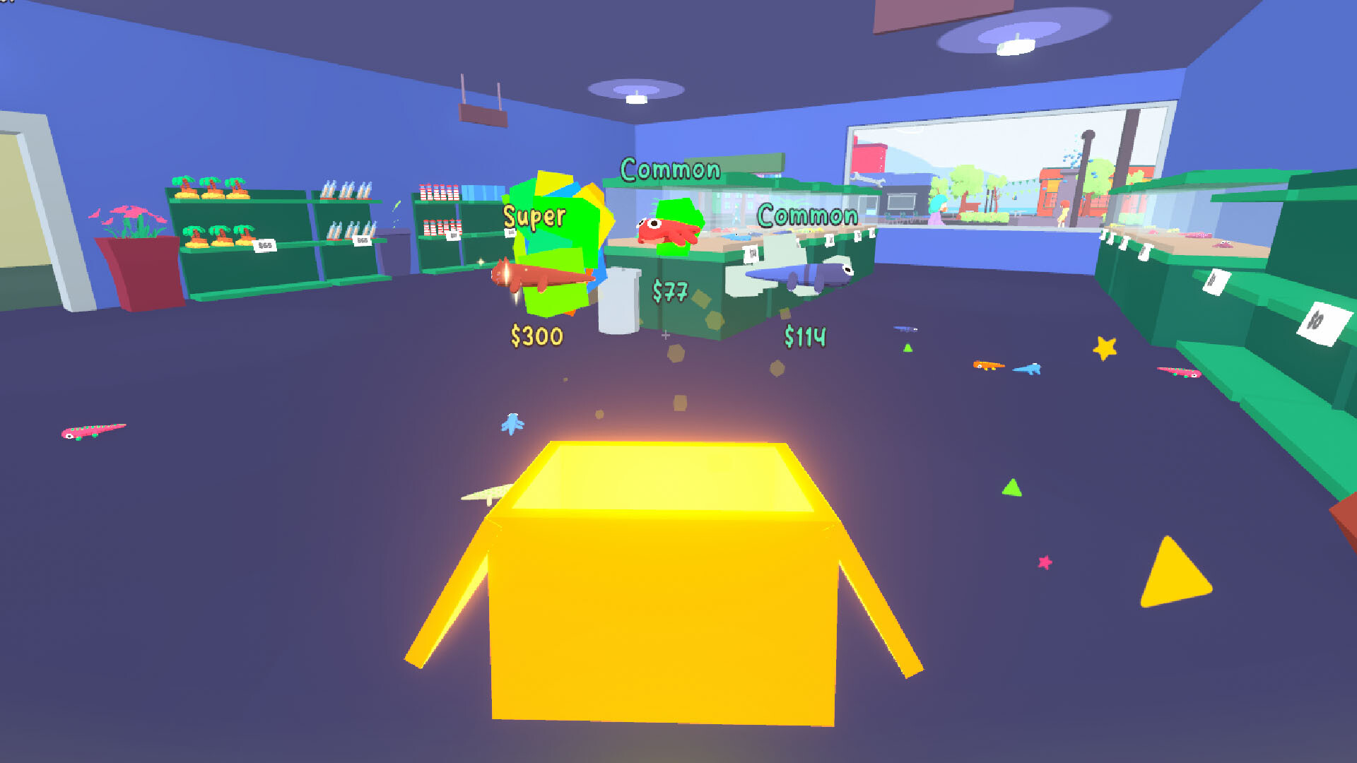Gameplay screenshot of Zoopunk showcasing vibrant 3D action-adventure elements.