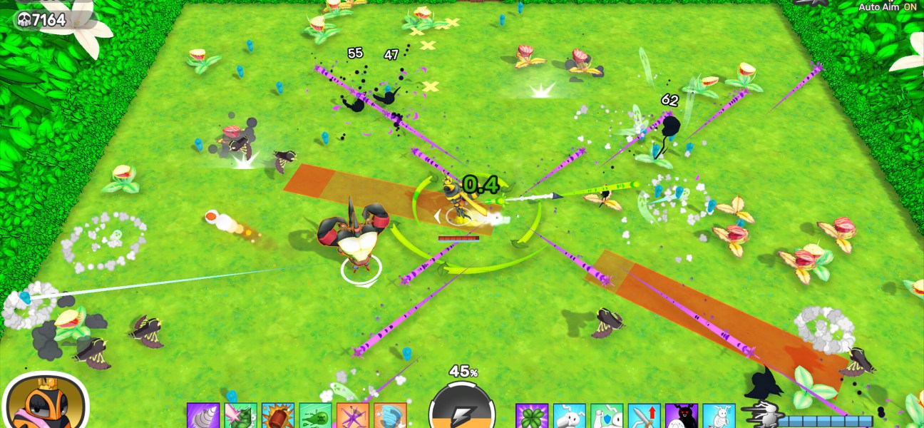 Action-packed gameplay in Cast Outs featuring vibrant magic and cooperative combat.