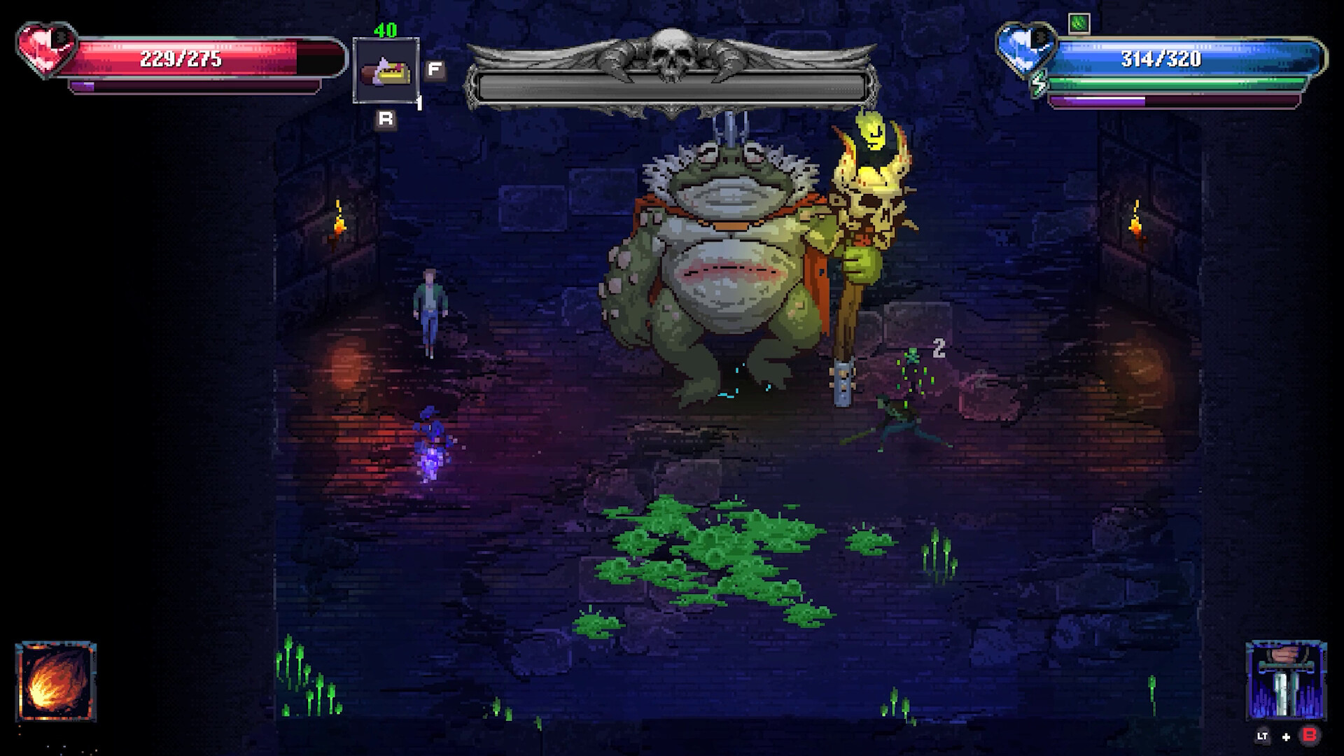 Epic battle scene in Kingdom of Night featuring a boss character and vibrant action.