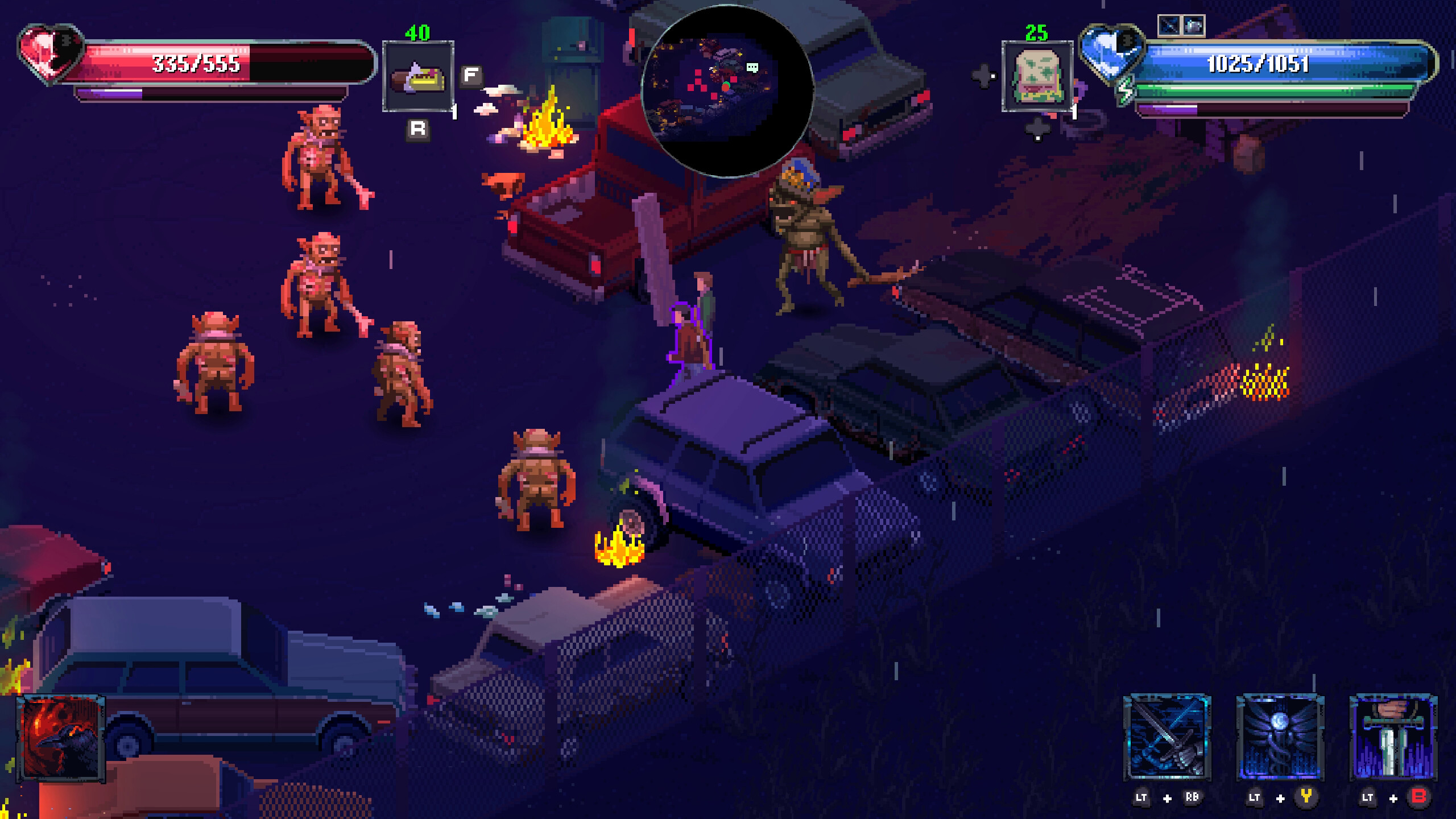 Action-packed scene from Kingdom of Night featuring combat and exploration