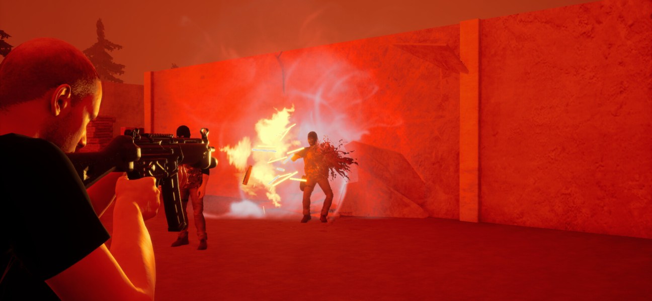 Intense action scene from Our Little Brothers featuring combat and unique gameplay mechanics.