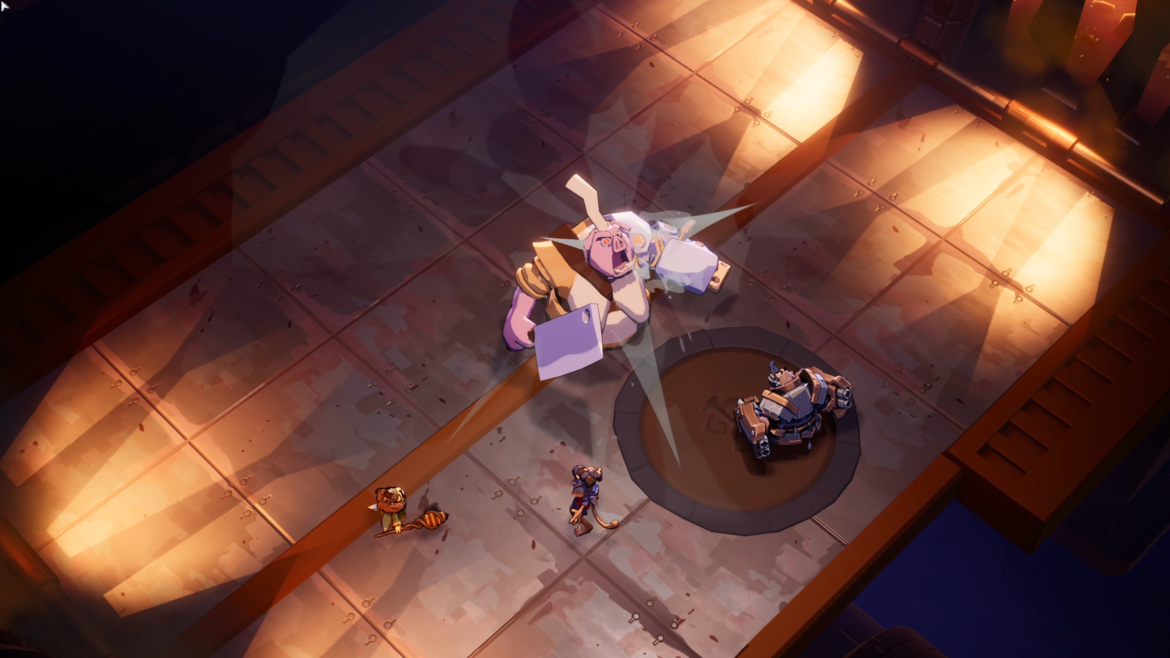 Raiders of Blackveil gameplay showcasing characters in a dynamic environment