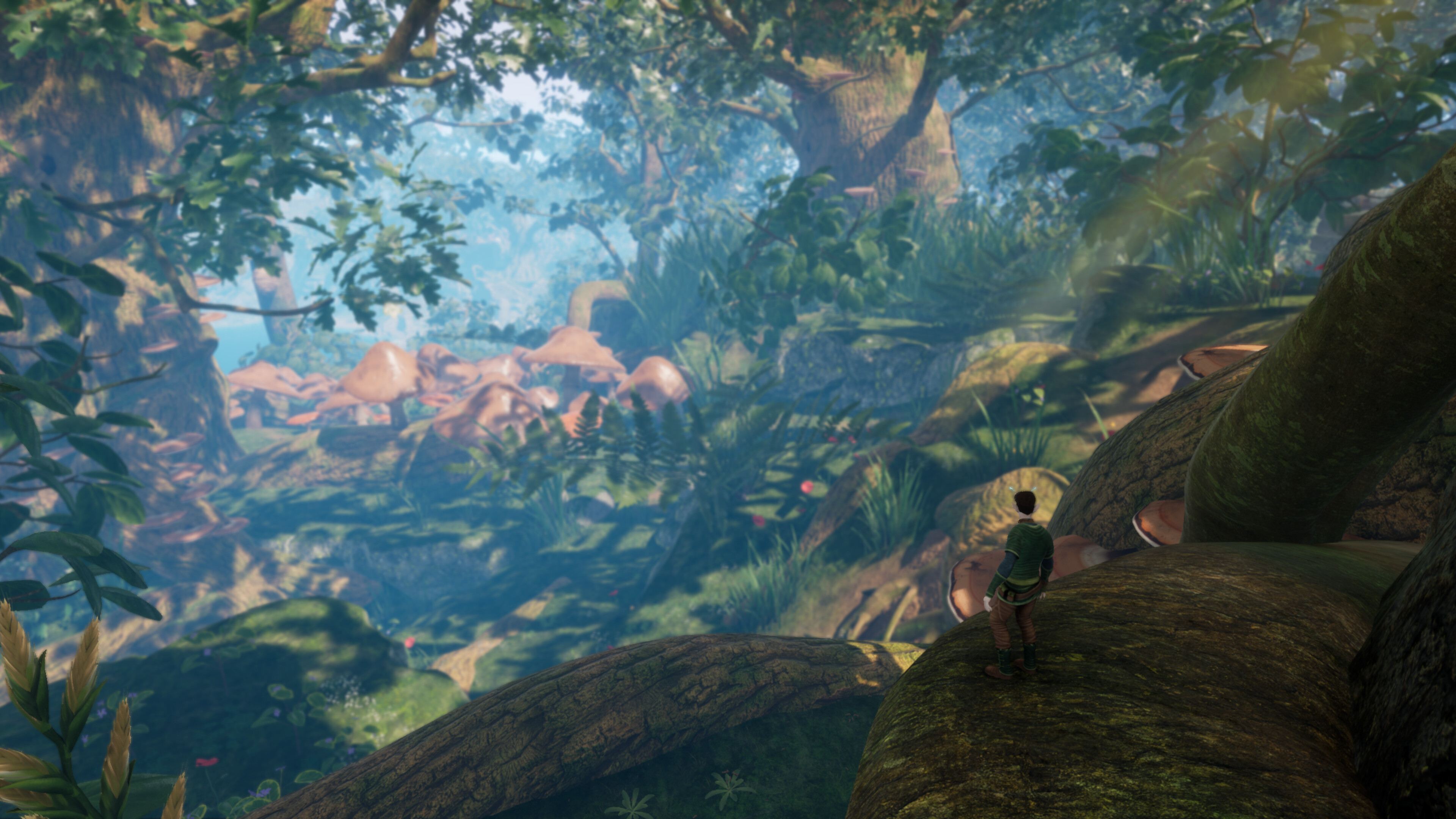 Explore the lush overgrown world in Smalland: Survive the Wilds