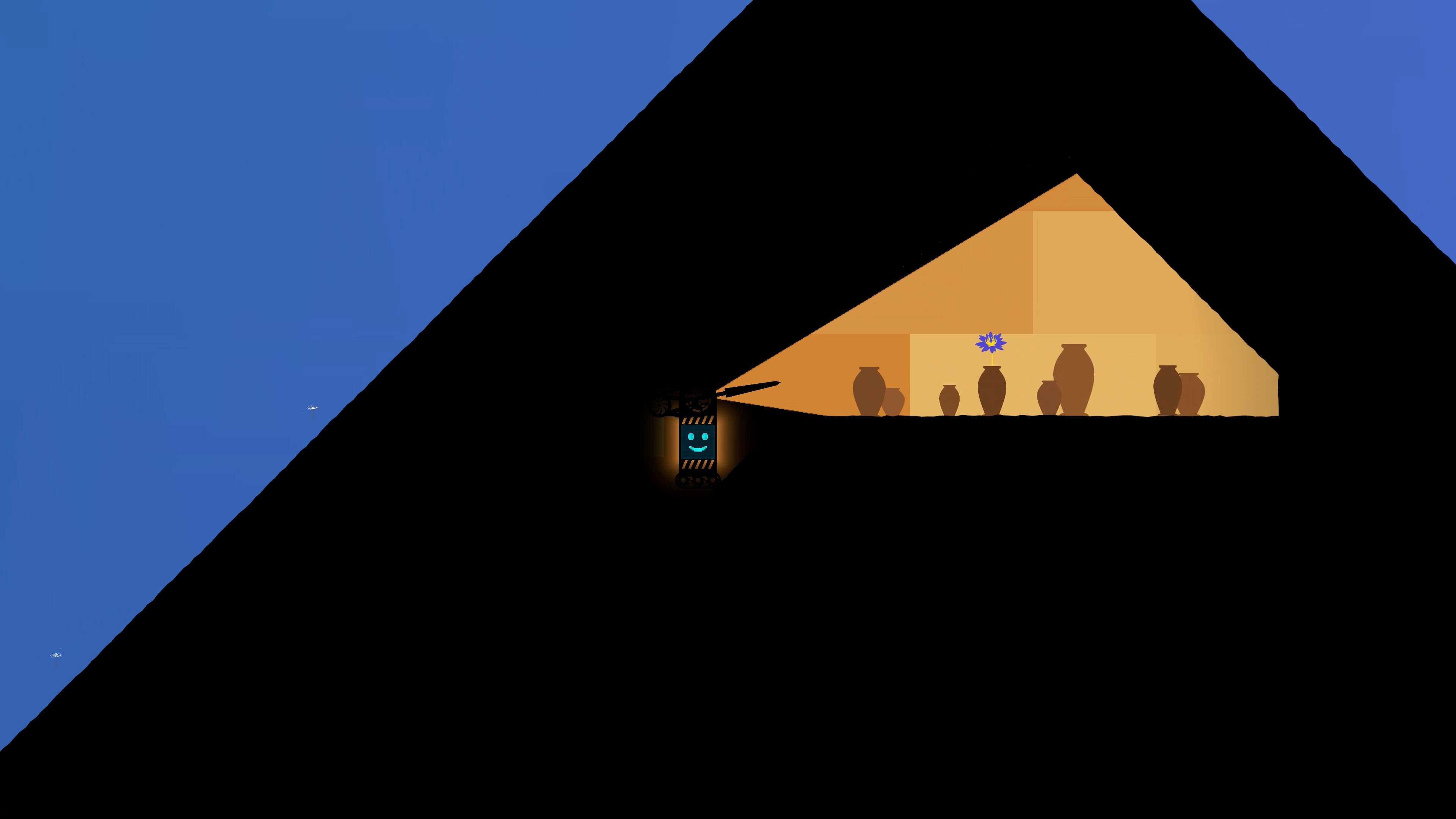 Moonbrella game screenshot showcasing unique umbrella mechanics in a 2D platformer