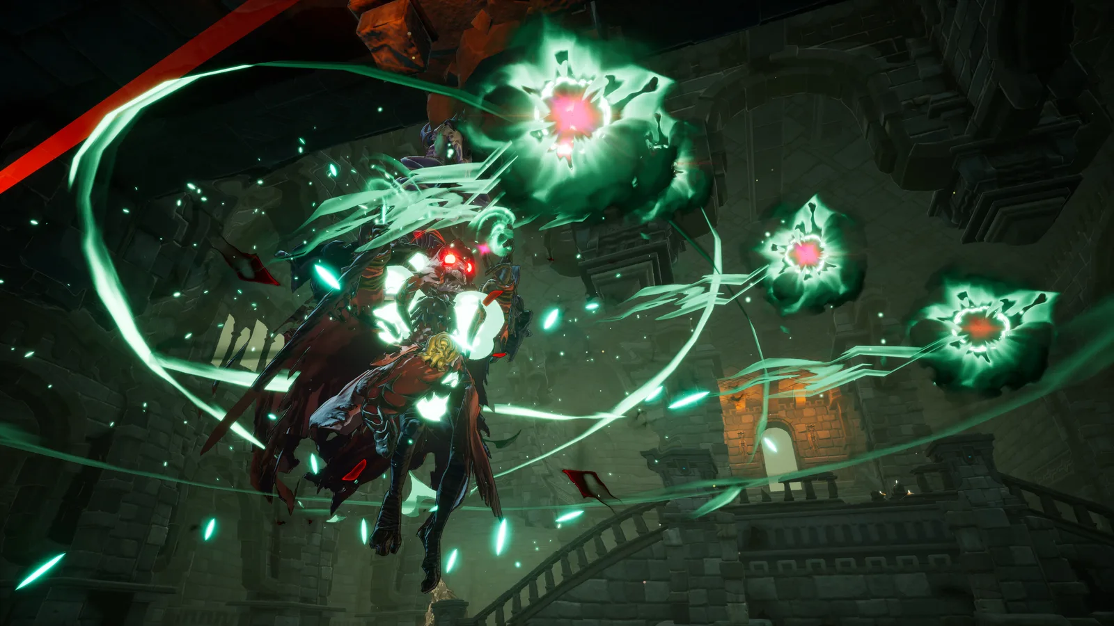 Epic battle scene from DragonSword: Awakening showcasing magical combat