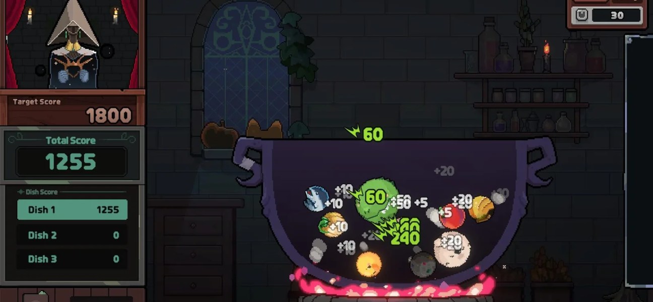 Kinny brewing potions in a mystical cauldron with vibrant ingredients