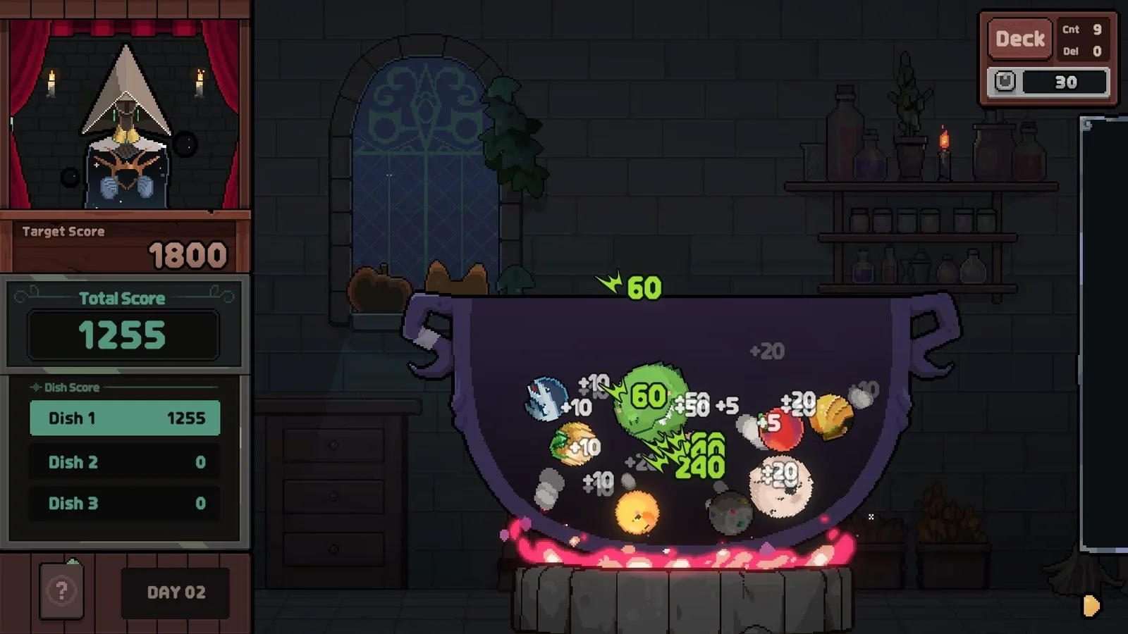 Kinny brewing potions in a mystical cauldron with vibrant ingredients