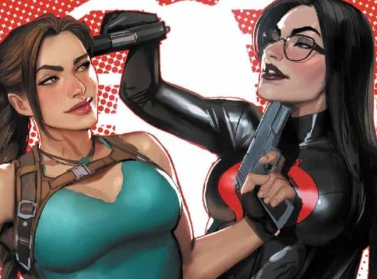 Skybound Unveils Surprise G.I. Joe and Tomb Raider Comic Crossover