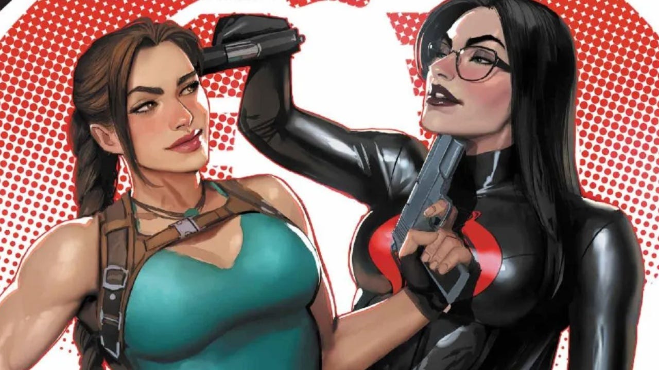 Skybound Unveils Surprise G.I. Joe and Tomb Raider Comic Crossover