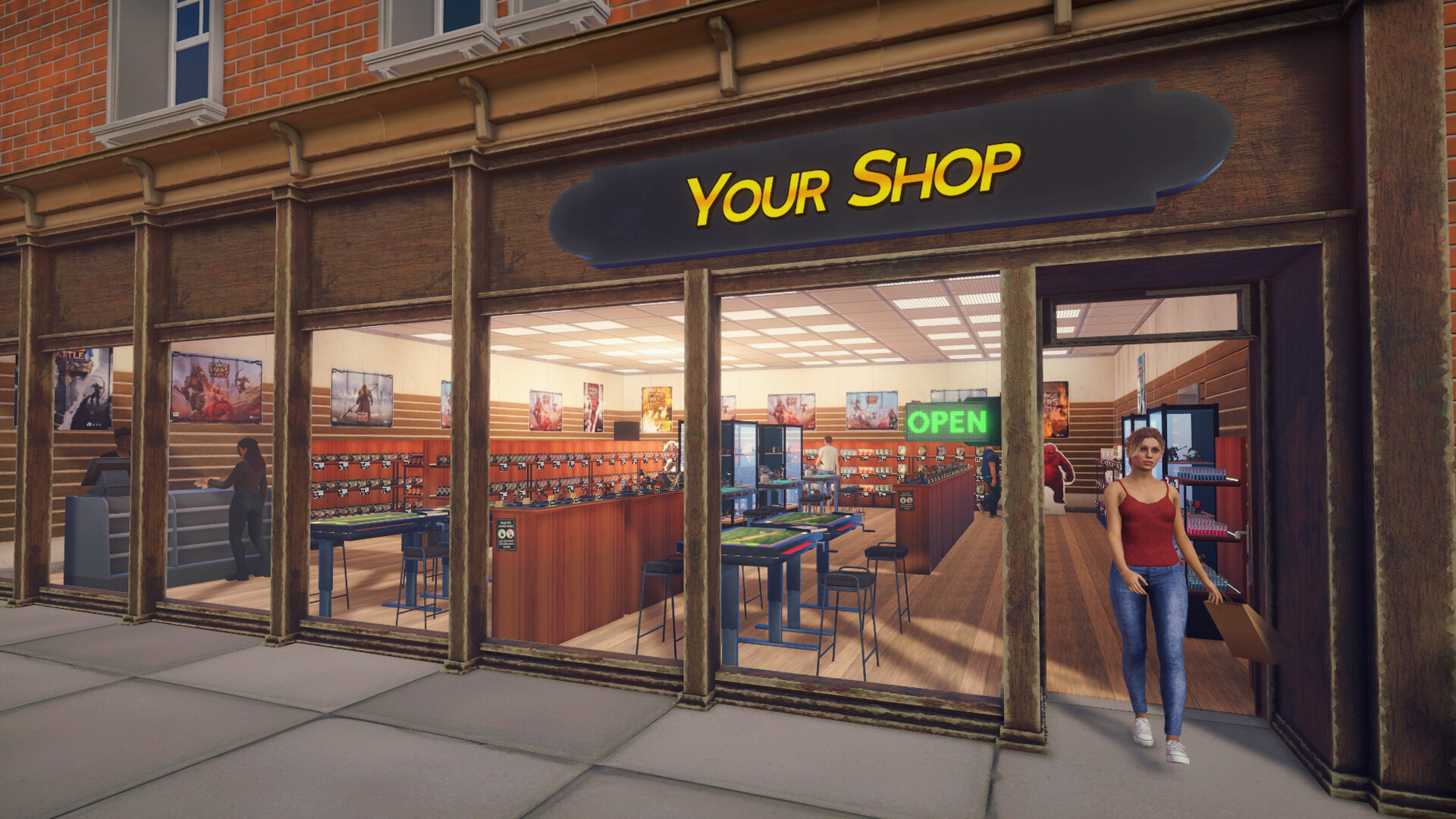 Tabletop Game Shop Simulator gameplay screenshot 1