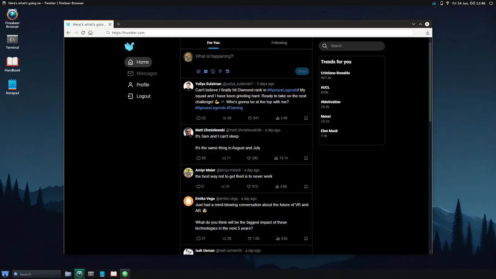 HackHub screenshot