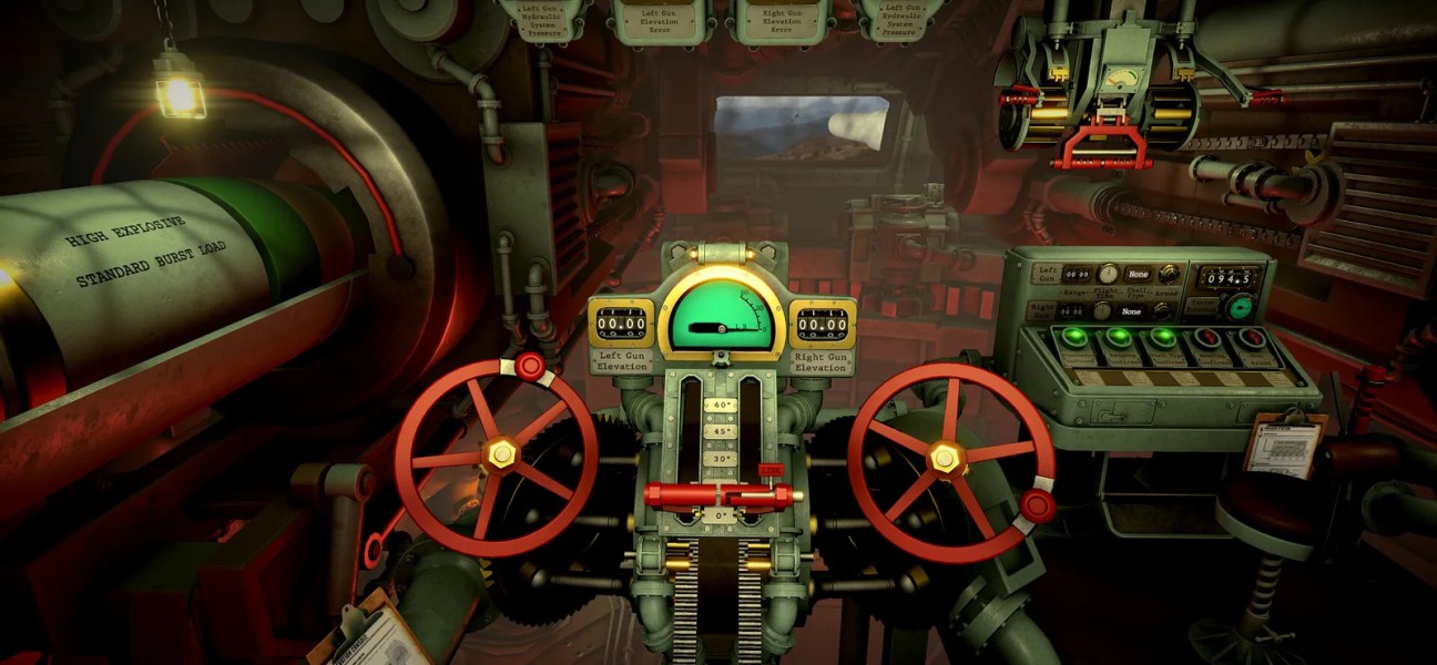 IRON NEST: Heavy Turret Simulator gameplay screenshot 1