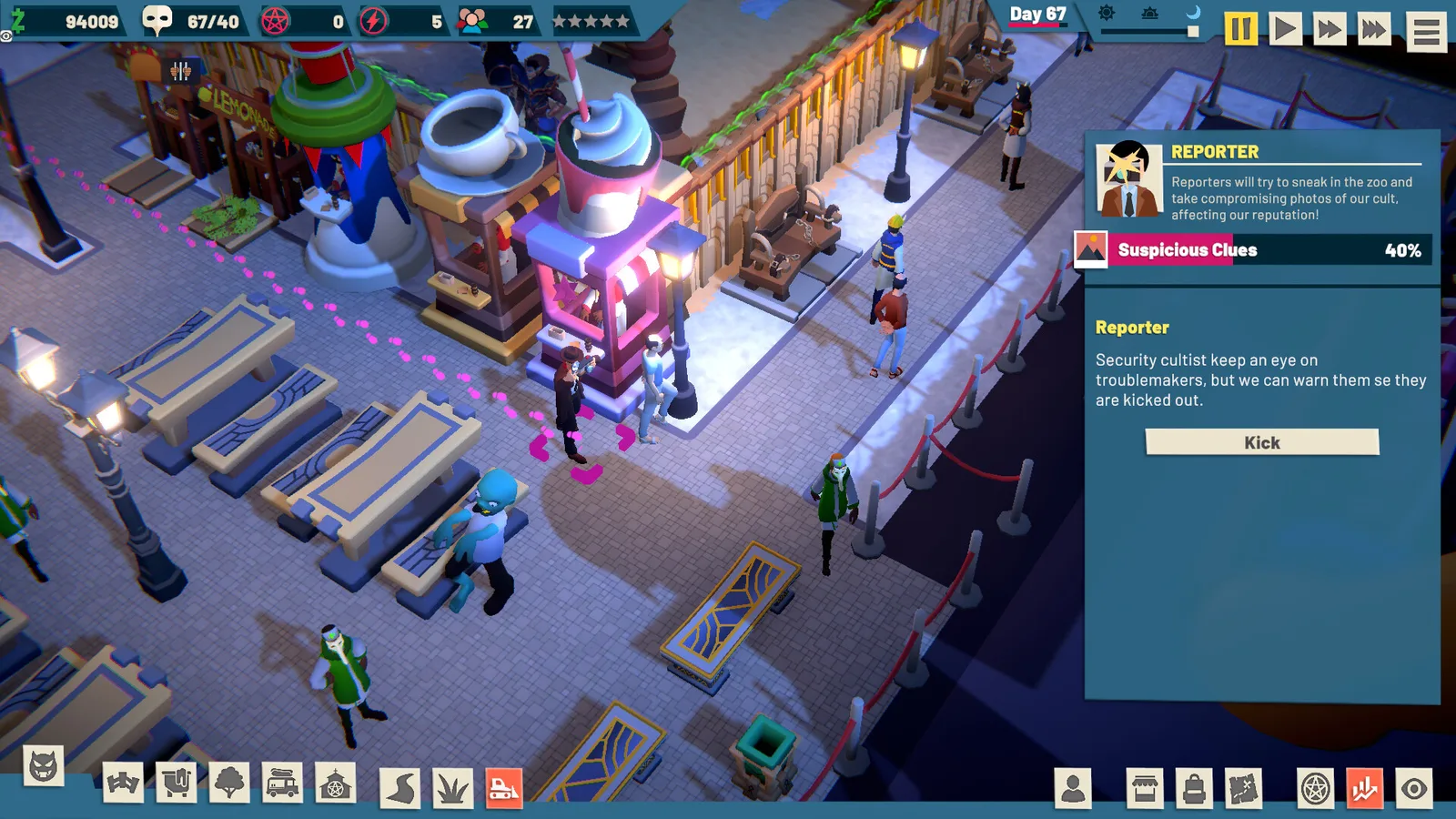 Monster Park Tycoon gameplay screenshot 1