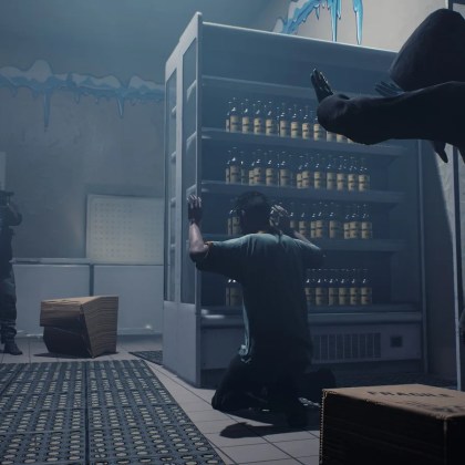 Tense standoff in a grocery store from Ready or Not game