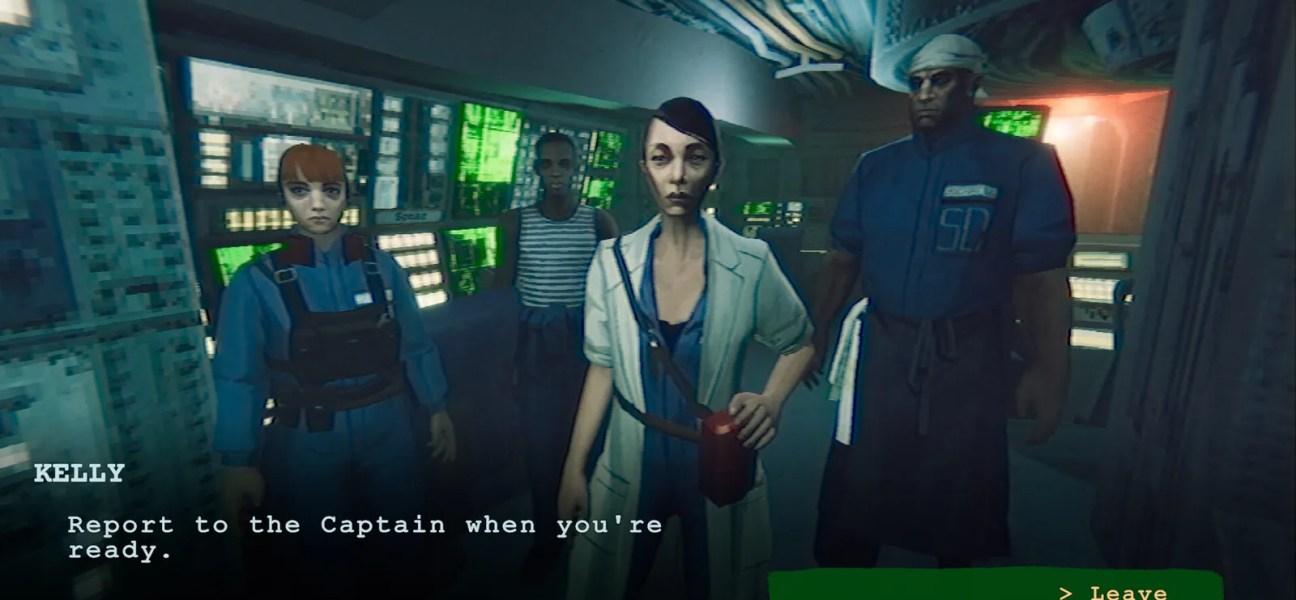 Static Dread: The Submarine gameplay screenshot 1