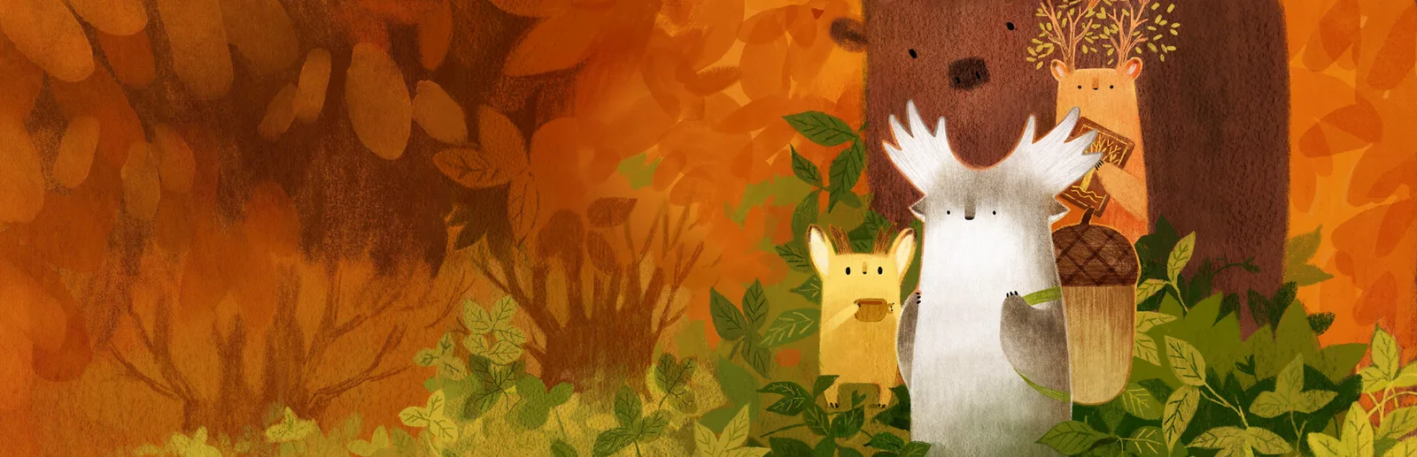 Charming forest animals featured in Tukoni: Forest Keepers game header