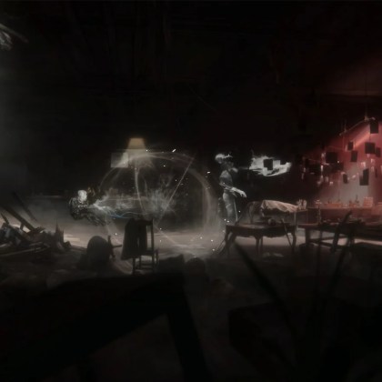 Eerie scene from Vapor World: Over The Mind showcasing a surreal environment