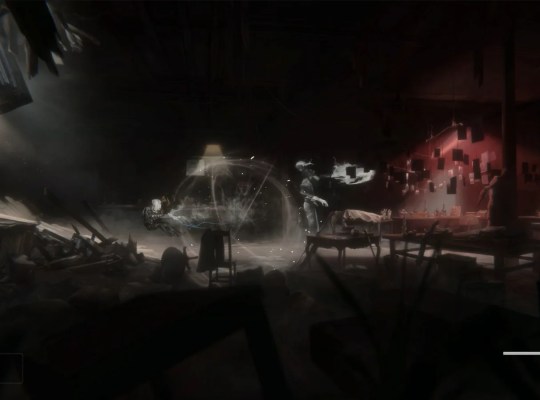 Eerie scene from Vapor World: Over The Mind showcasing a surreal environment