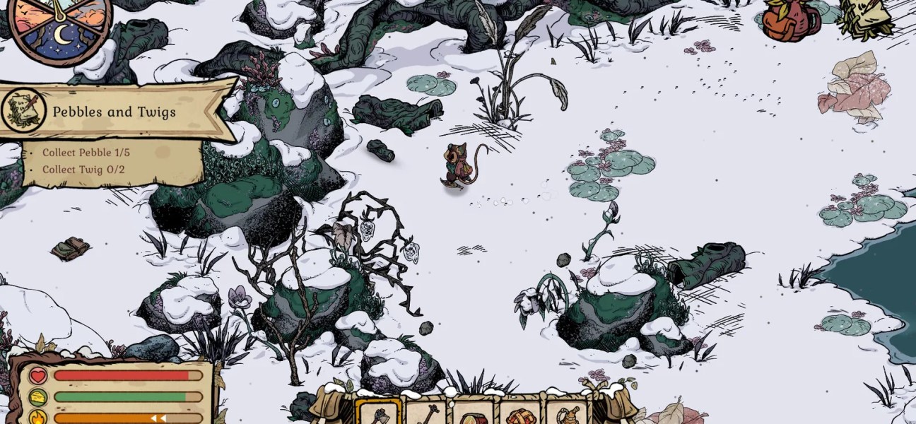 Winter Burrow gameplay screenshot 1