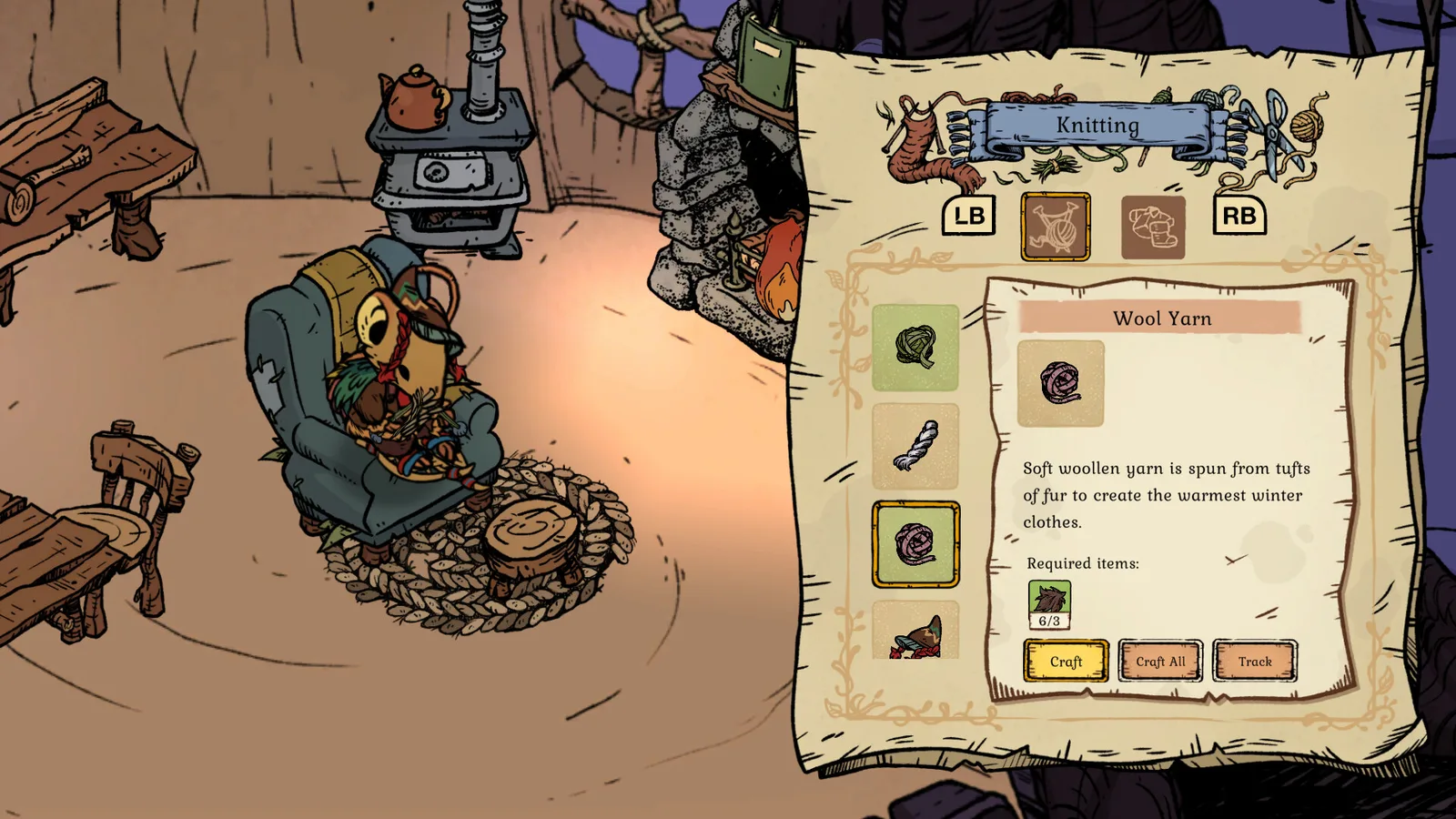 Winter Burrow gameplay screenshot 2